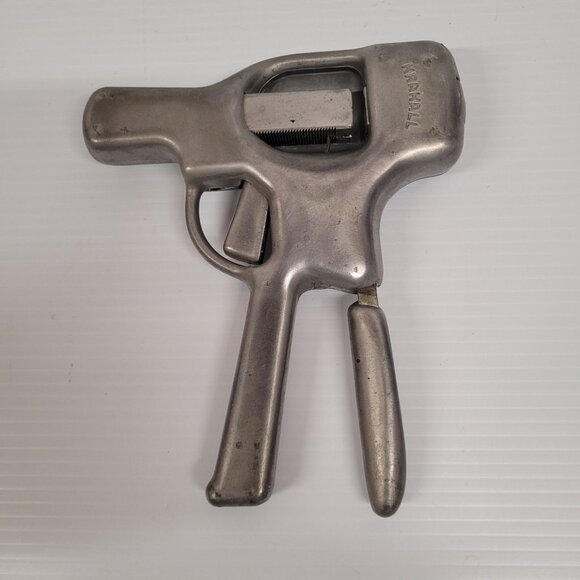 Vintage Krakall Nutcracker Stainless Mid Century Modern Ray Pistol Gun Style - Picture 1 of 5